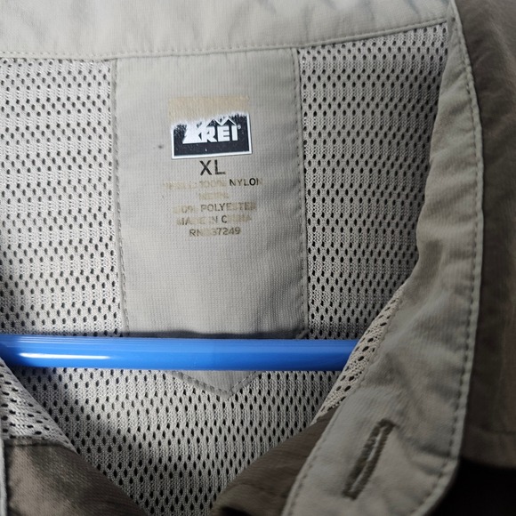 REI Men's XL Nylon Hiking Shirts Bundle Vented Outdoor Fishing Travel Camping - Picture 10 of 16